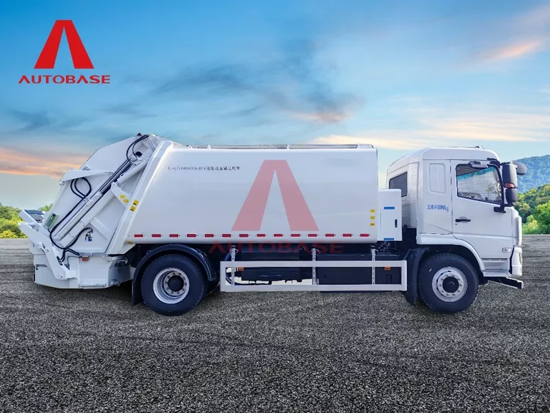 Camion de gunoi de 18 tone de compresie